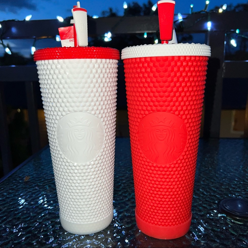 SOLD New Starbucks Indonesia 🇮🇩 studded tumblers Set of 2